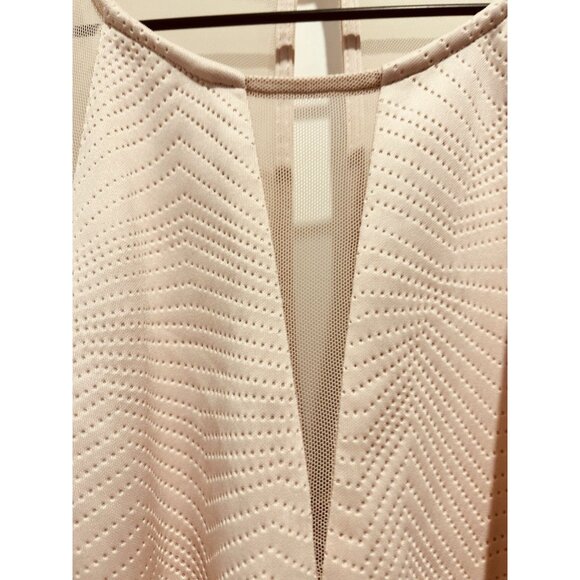 Guess Womens Mini Dress Size 8 Illusion Mesh Y2K Party Cocktail Fit & Flare - Picture 8 of 15